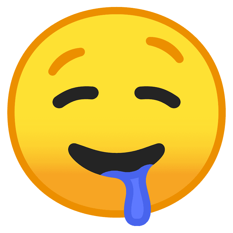 Drooling Emoji PNG Image