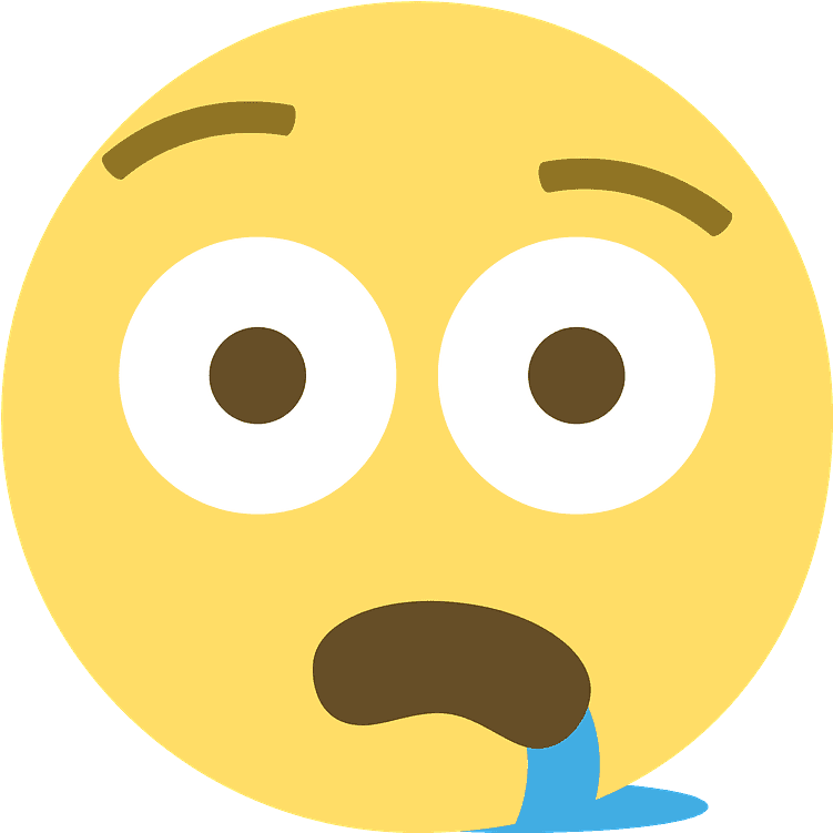 Drooling Emoji PNG Pic