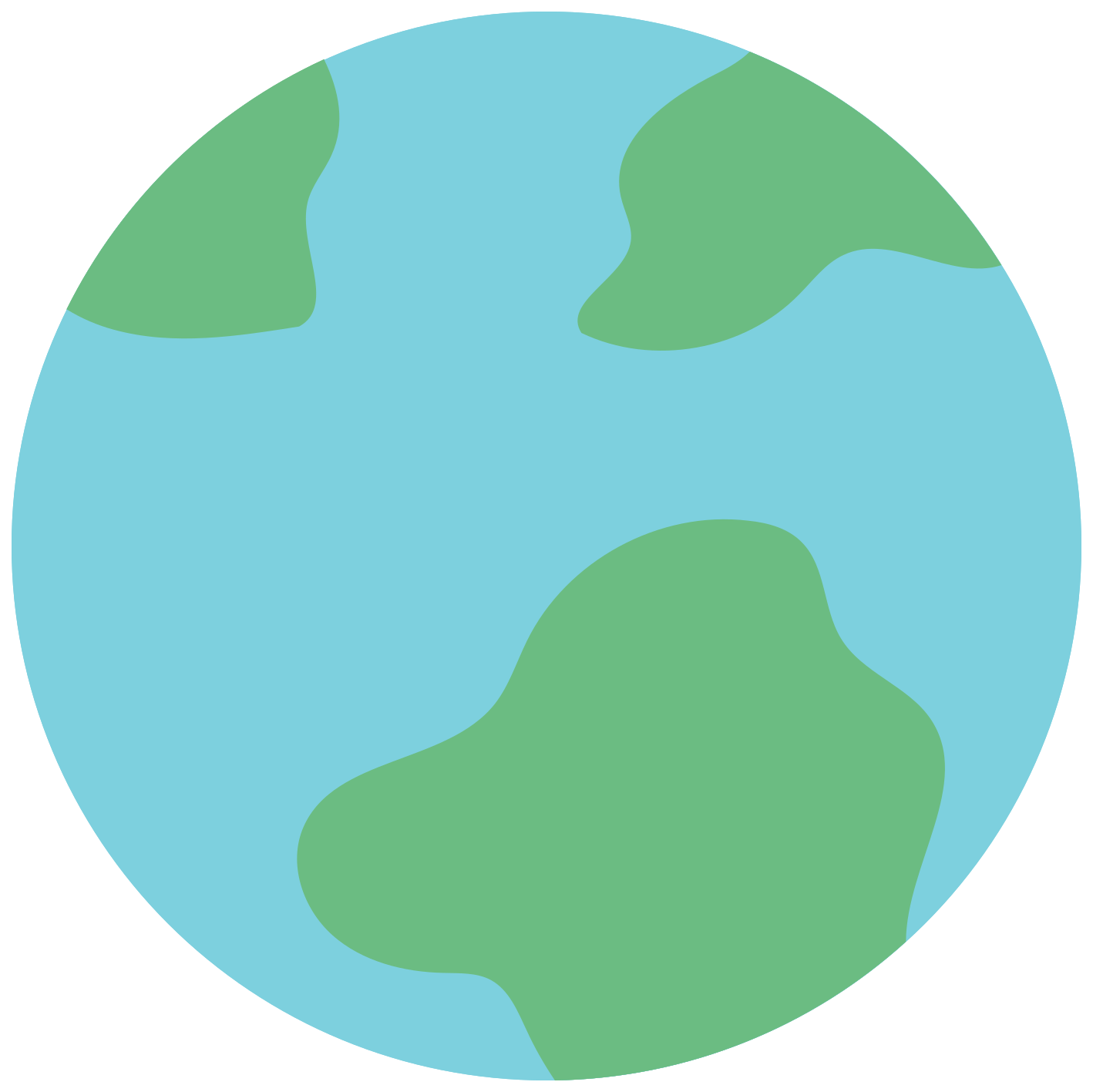 Earth Cartoon PNG Image