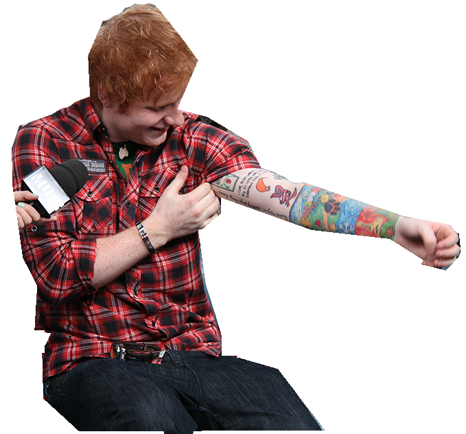 Ed Sheeran PNG Isolated Pic