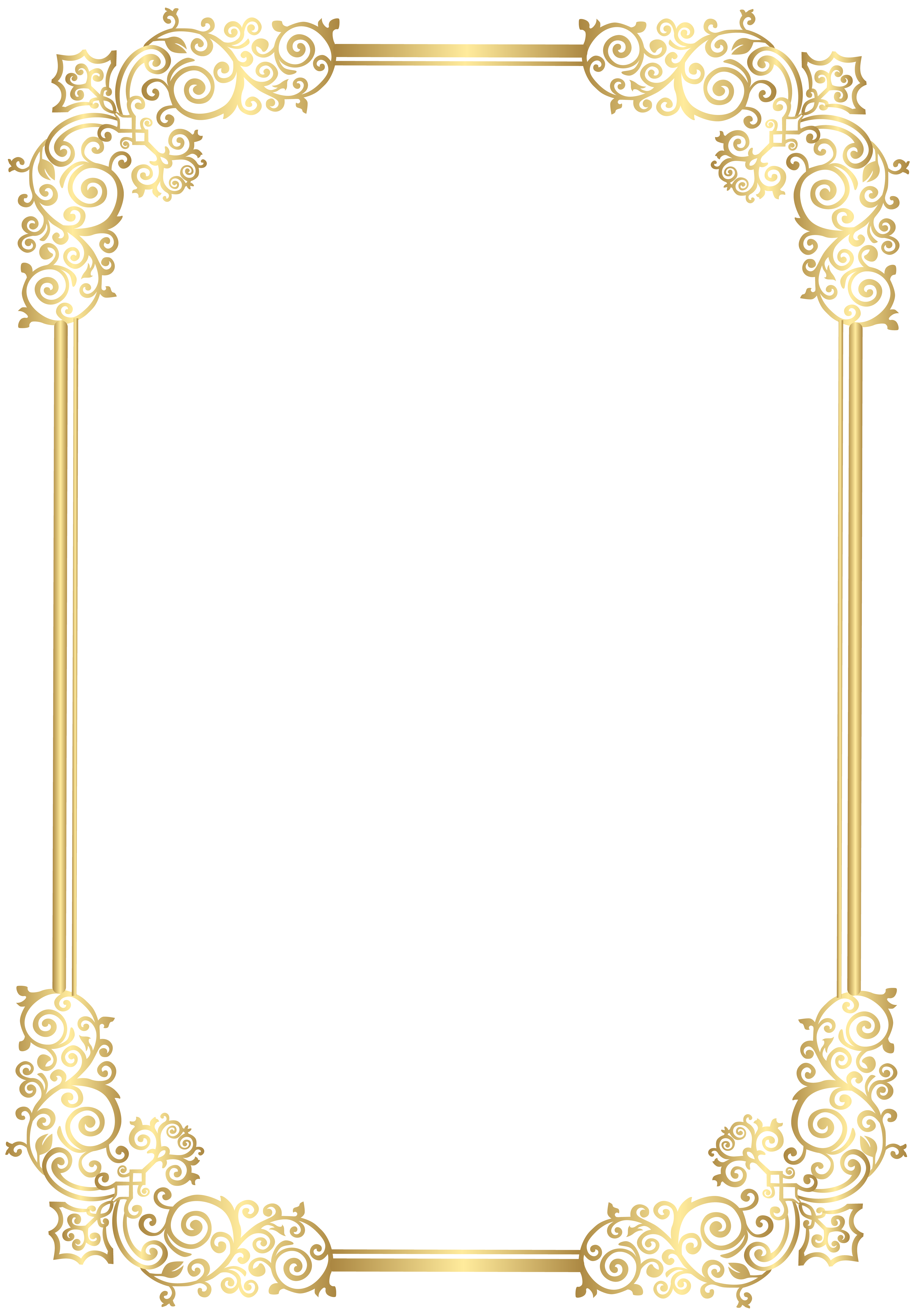 Elegant Frame PNG HD Isolated