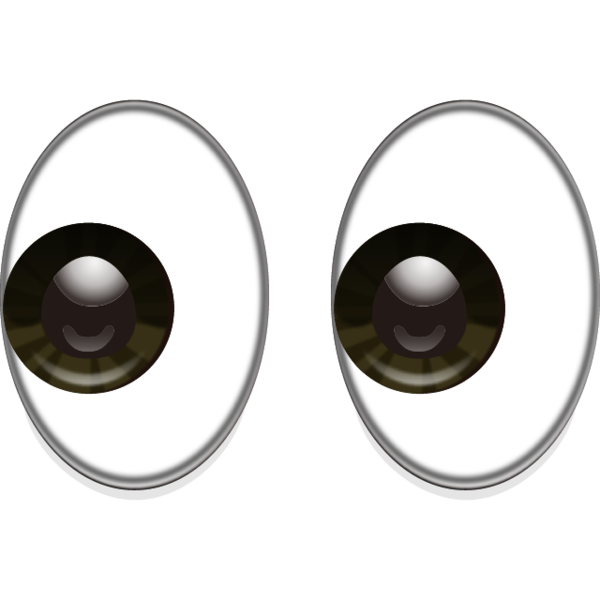 Eye Emoji PNG HD Isolated