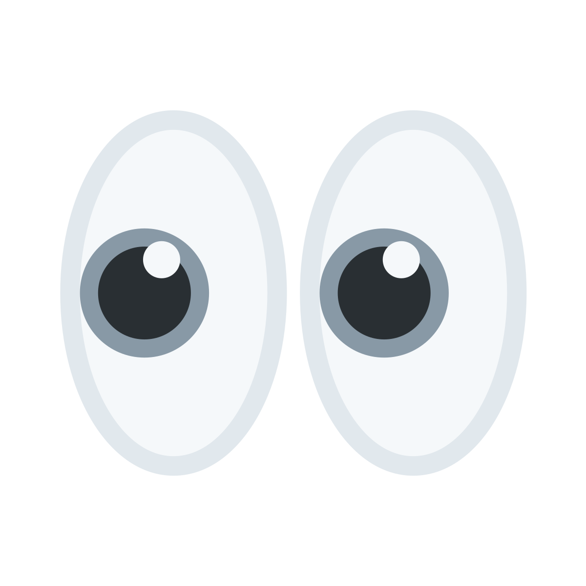 Eyeball Emoji PNG HD