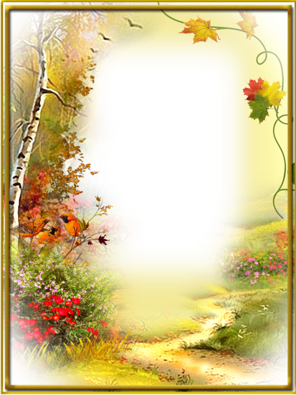 Fall Frame PNG Clipart