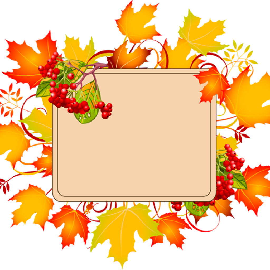 Fall Frame PNG Pic
