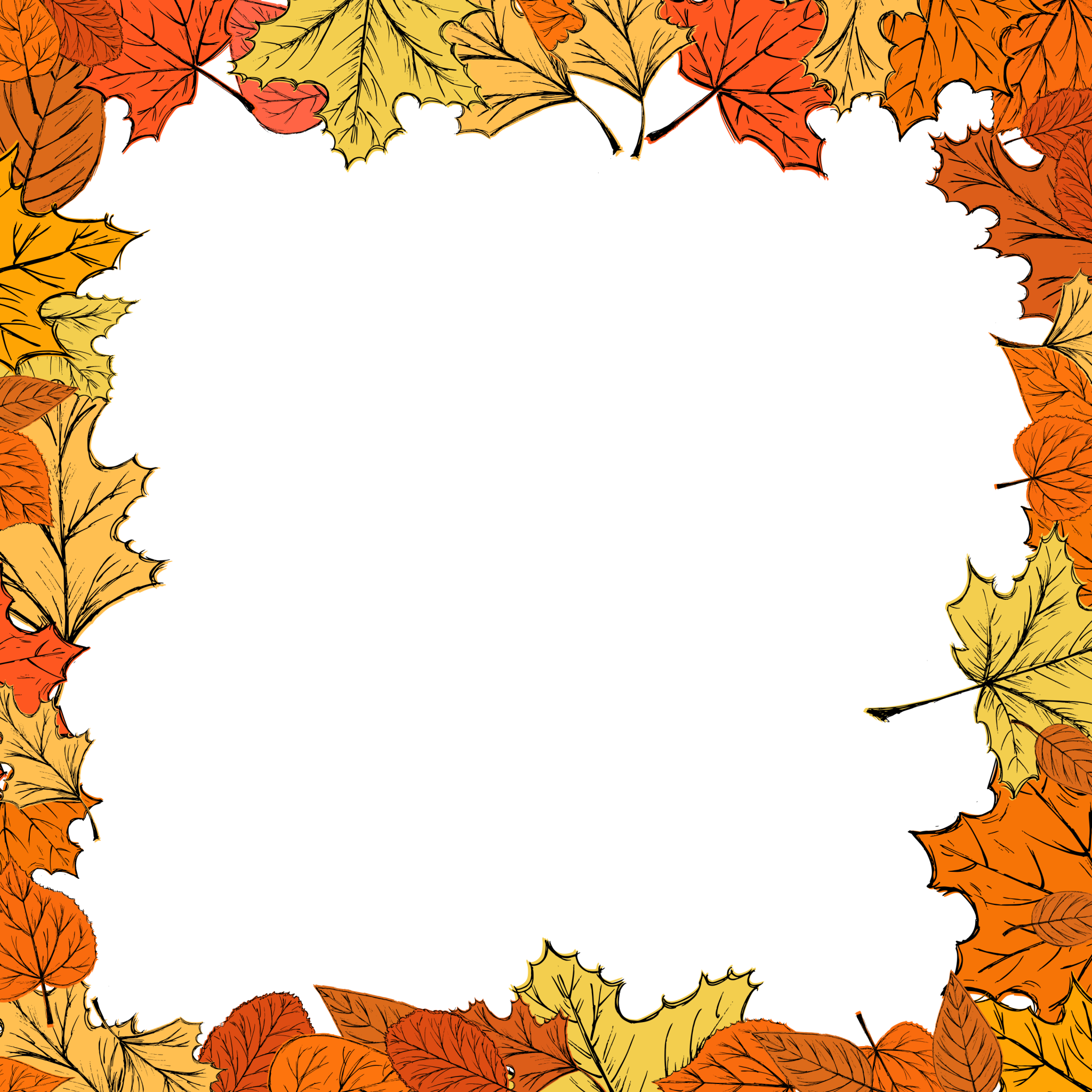 Fall Frame PNG