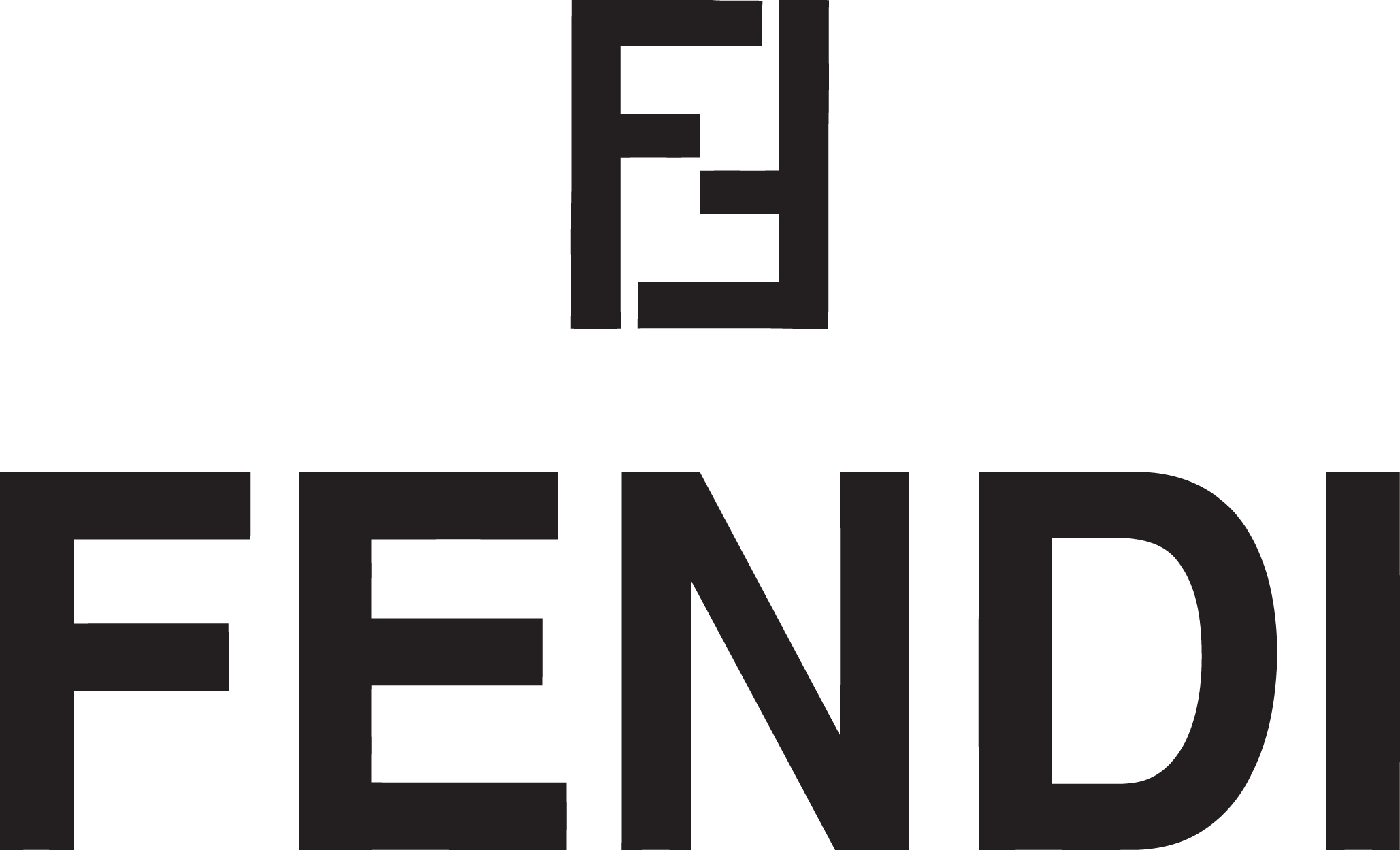 Fendi Logo PNG Images Transparent Free Download | PNGMart