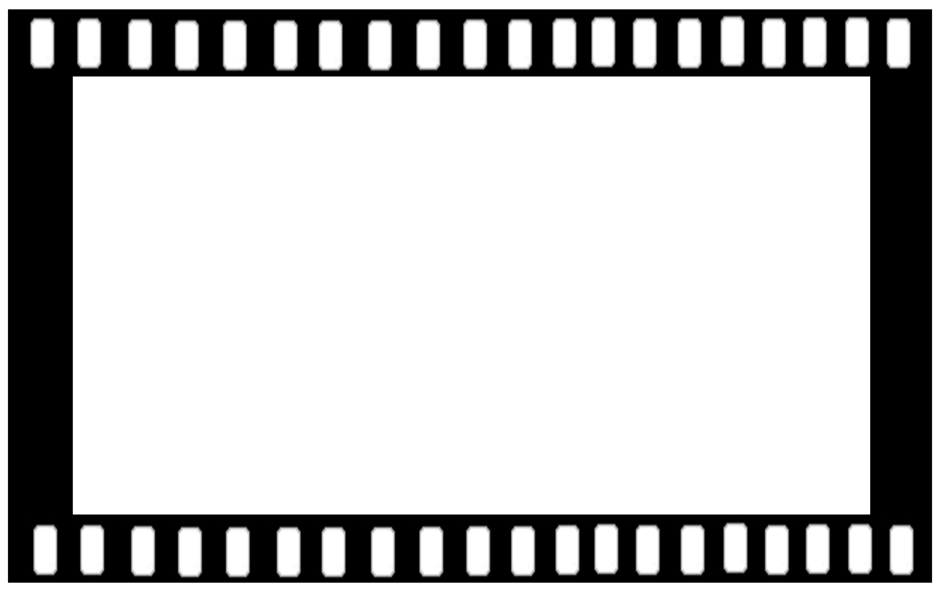 Film Frame PNG Isolated File