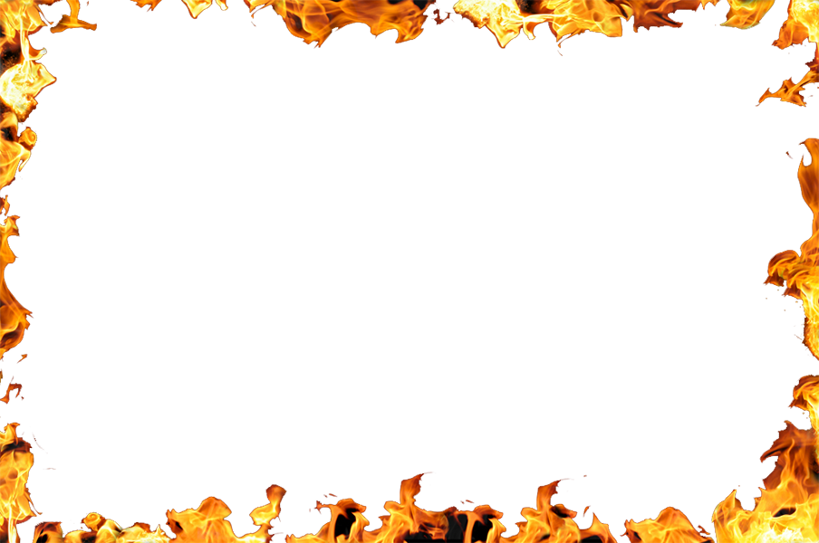 Fire Frame PNG Clipart