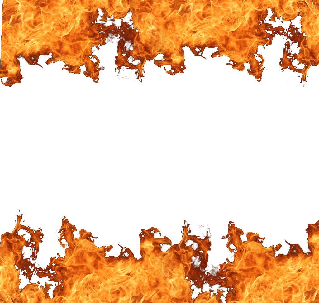 Fire Frame PNG File