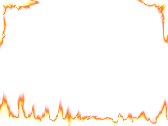 Fire Frame PNG Photo
