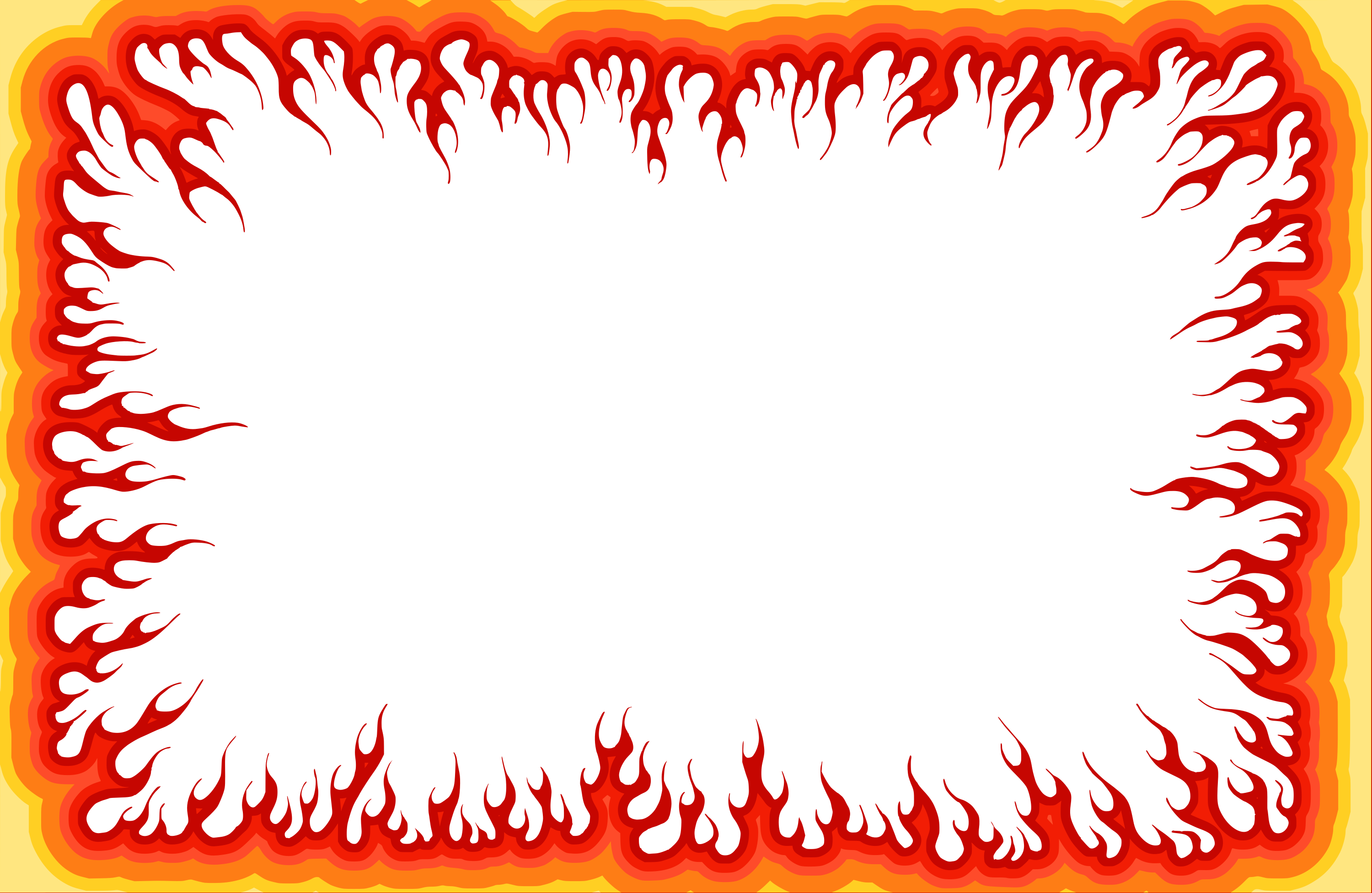 Fire Frame PNG