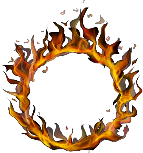 Fire Ring PNG HD Isolated