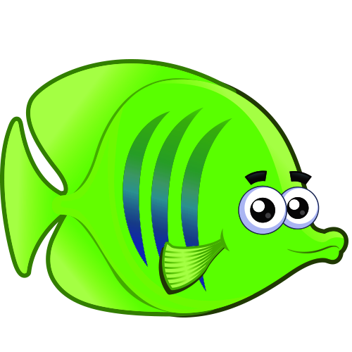 Fish Cartoon PNG Isolated HD