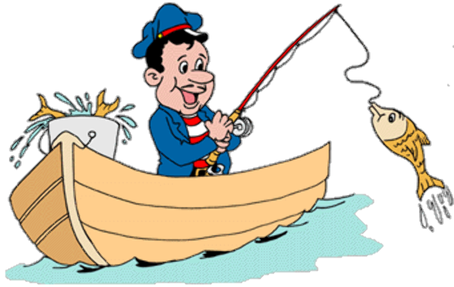 Fishing Cartoon PNG Clipart