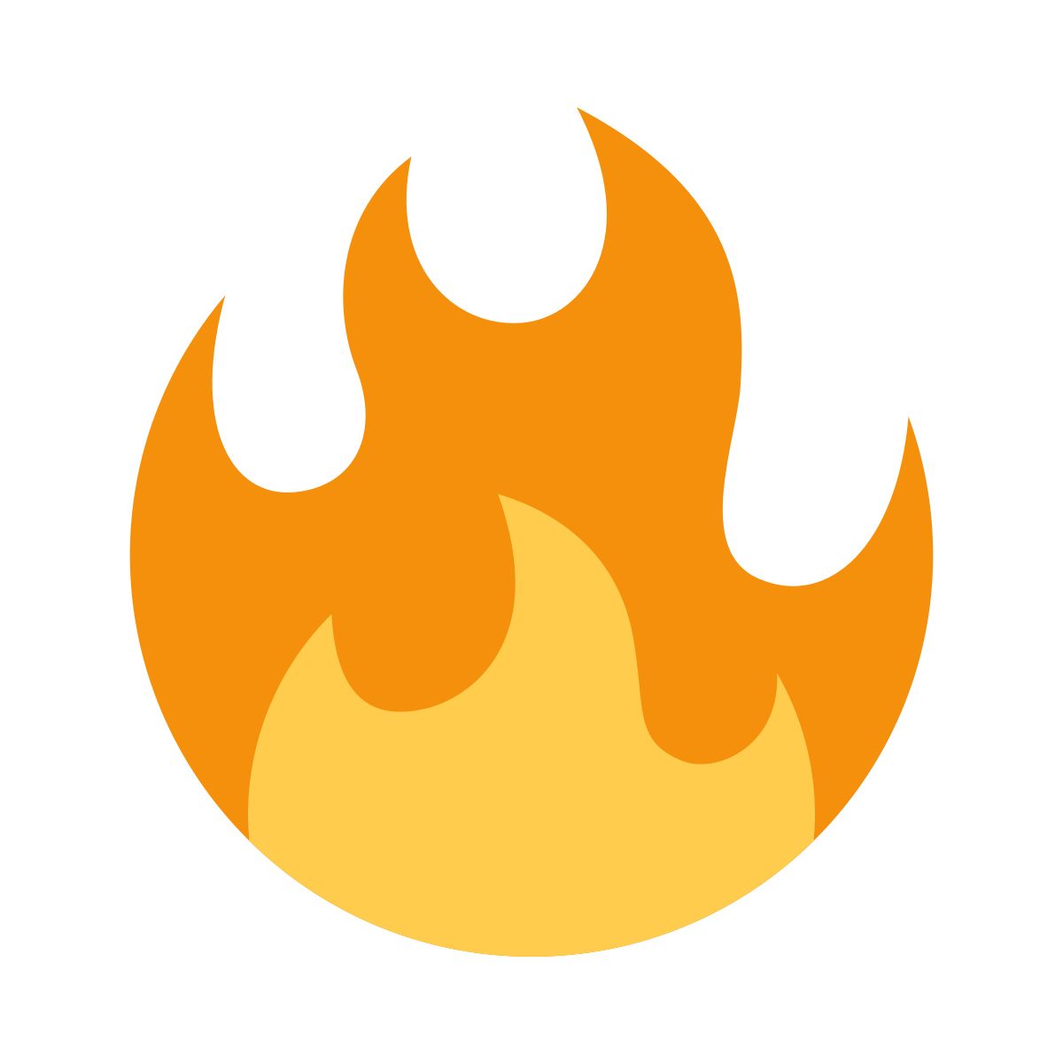 Flame Emoji PNG Pic