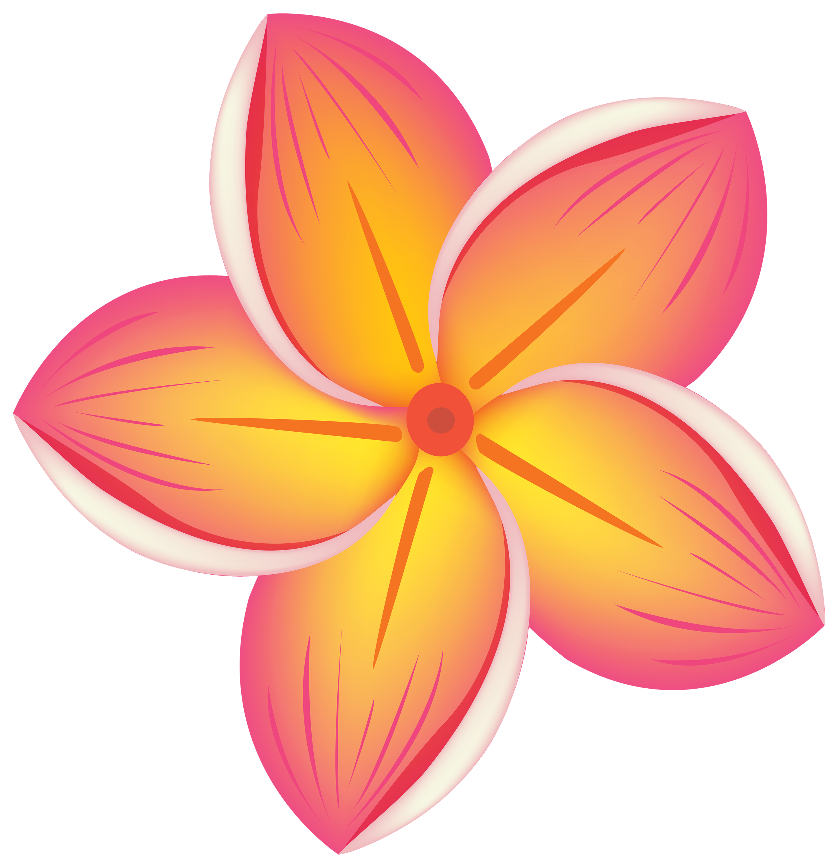 Flower Cartoon PNG Isolated HD