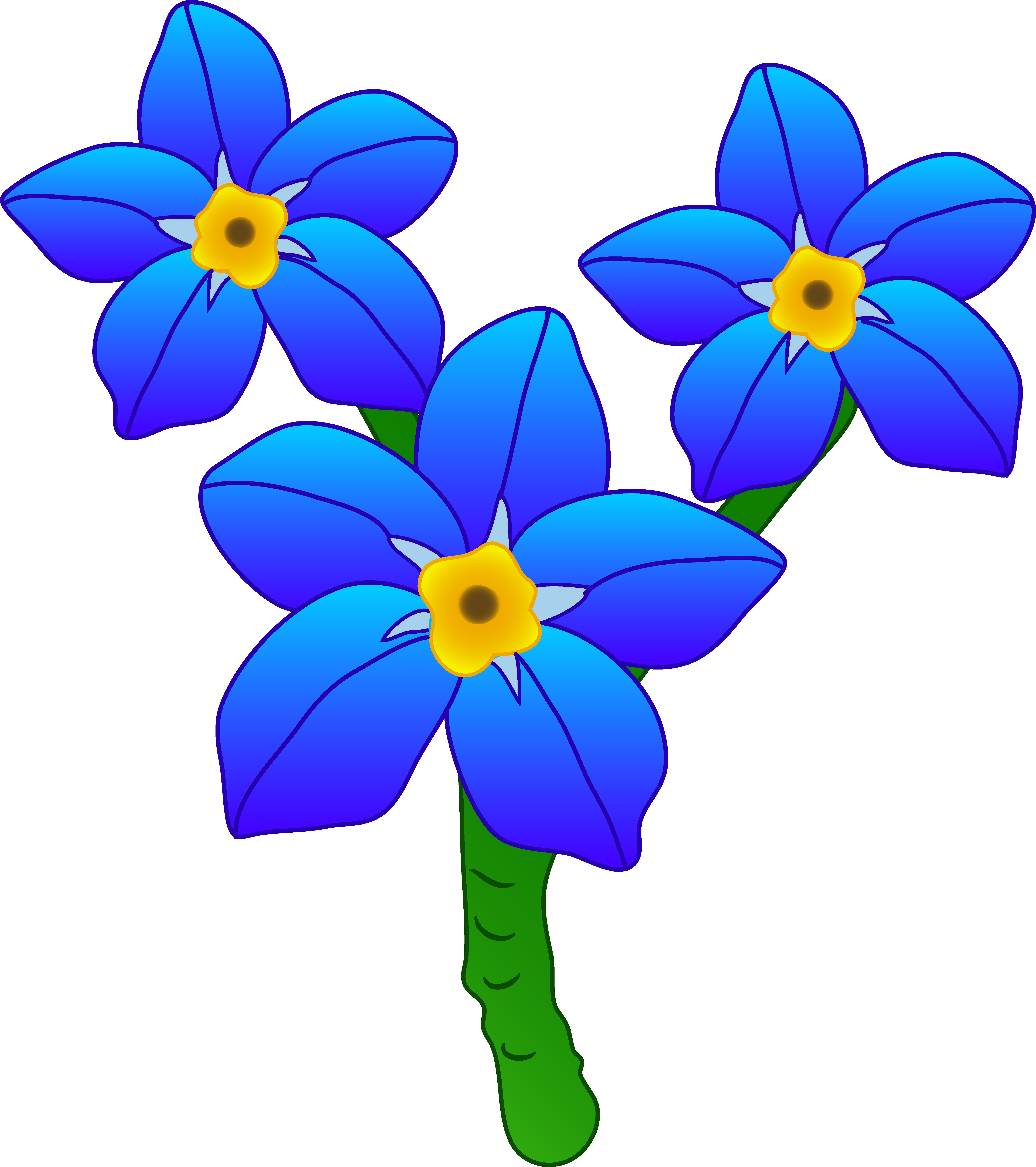 Flower Cartoon PNG Pic
