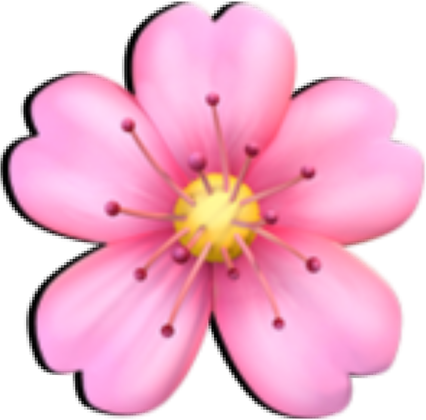 Flower Emoji PNG Free Download