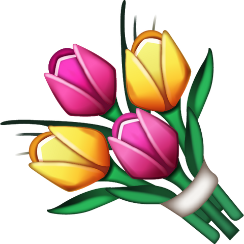 Flower Emoji PNG HD
