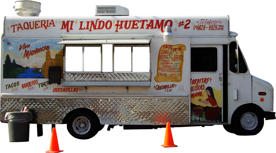 Food Truck PNG Isolated Photo