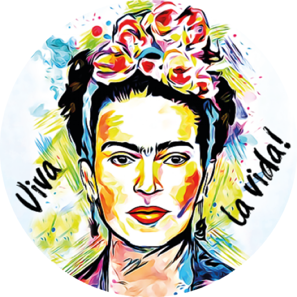 Frida Kahlo Cartoon PNG Free Download
