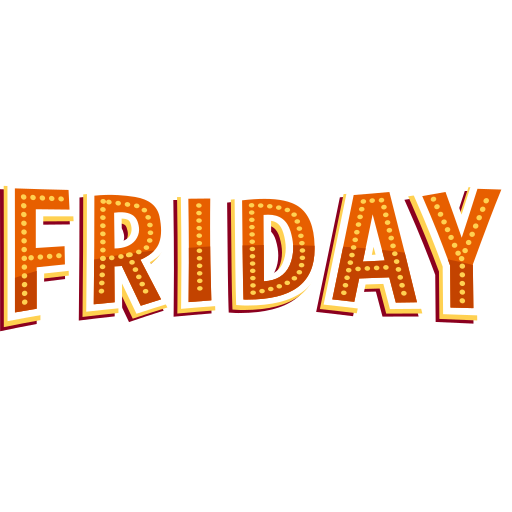 Friday PNG HD Isolated