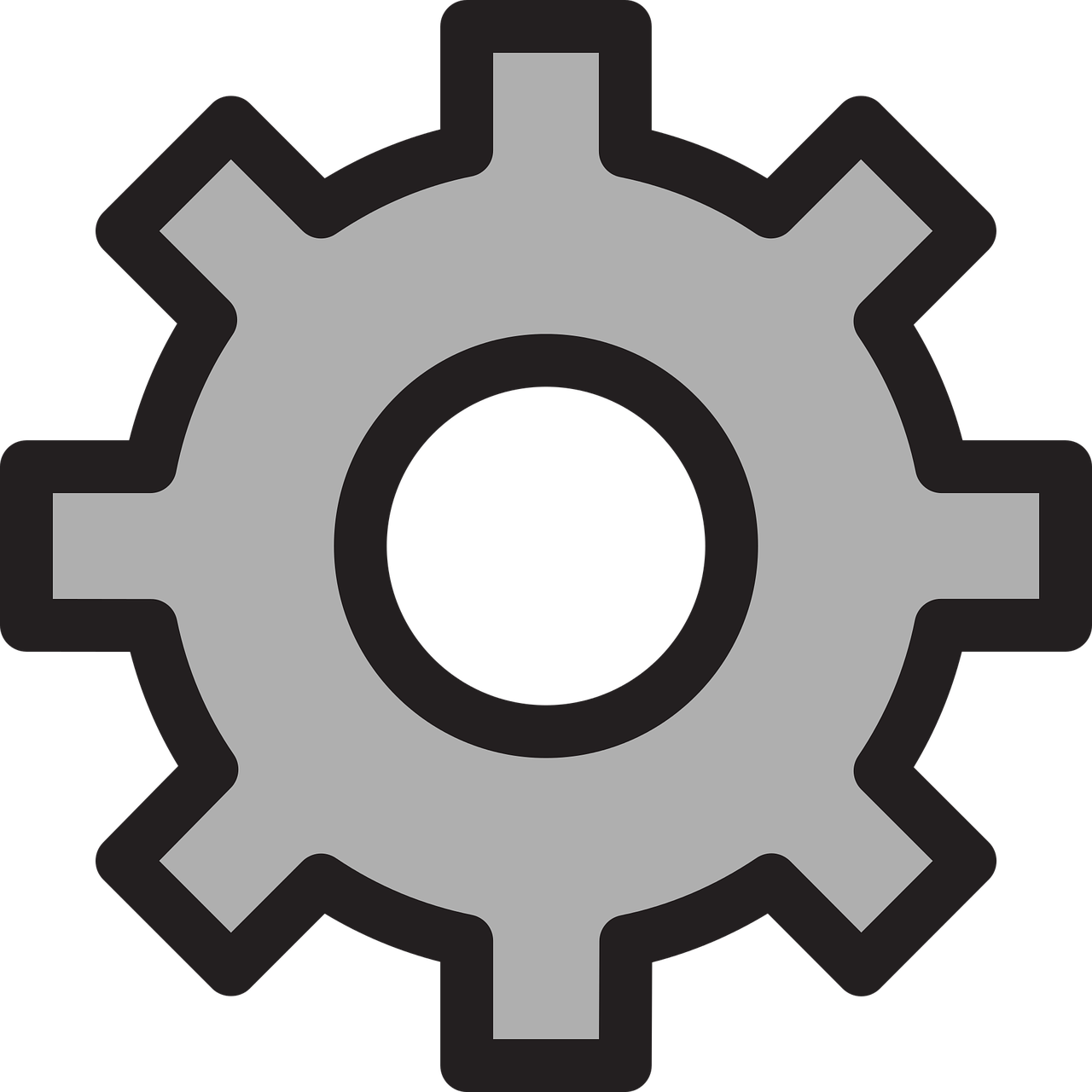 Gear PNG HD Isolated