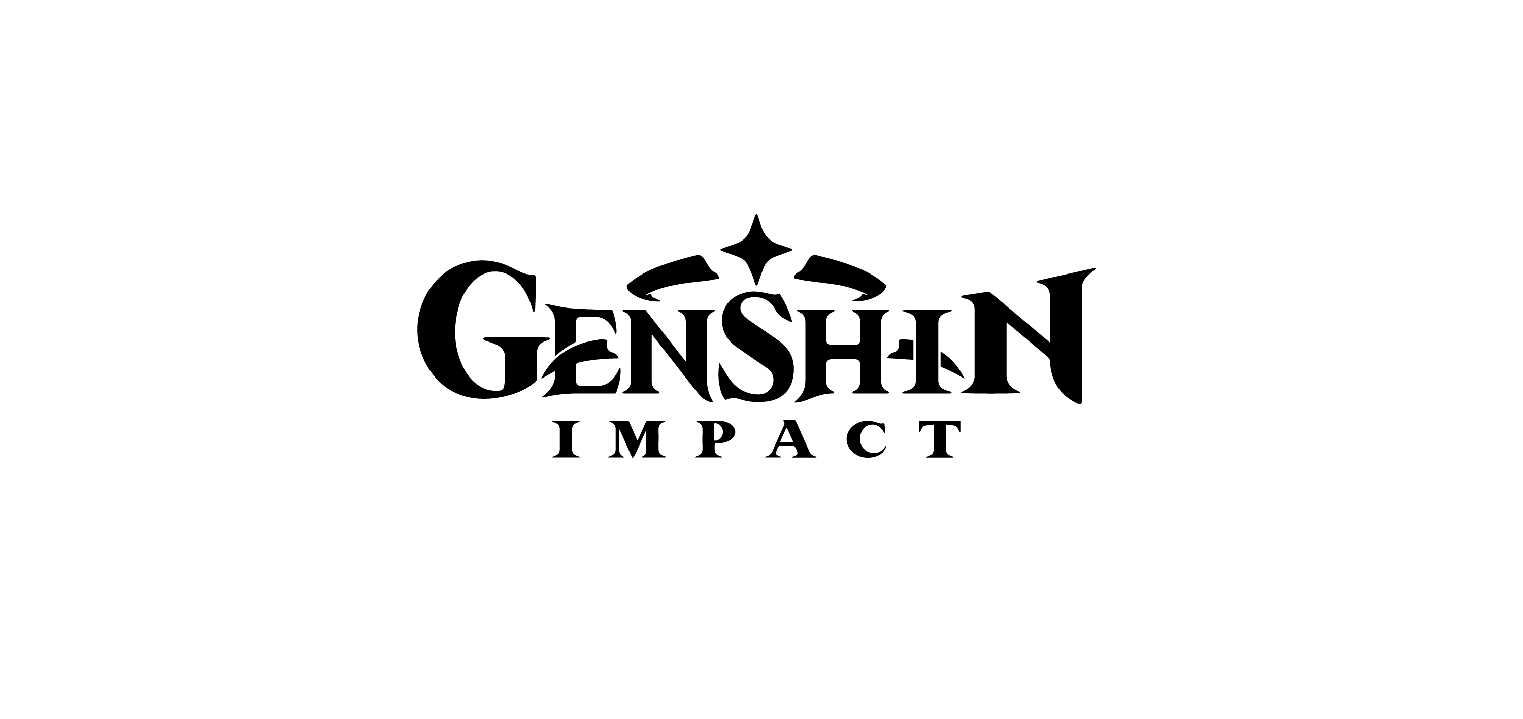 Genshin Impact Logo PNG HD