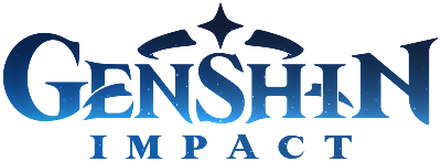 Genshin Impact Logo PNG Isolated HD