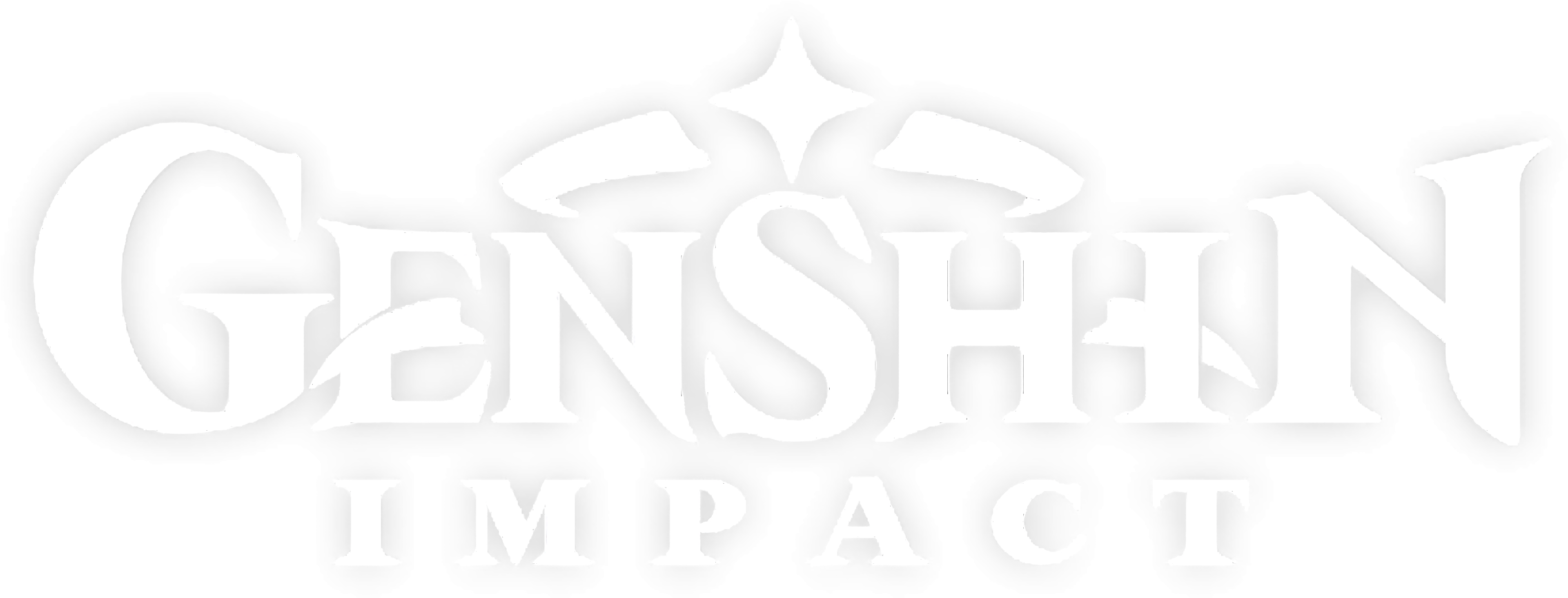 Genshin Impact Logo PNG Transparent
