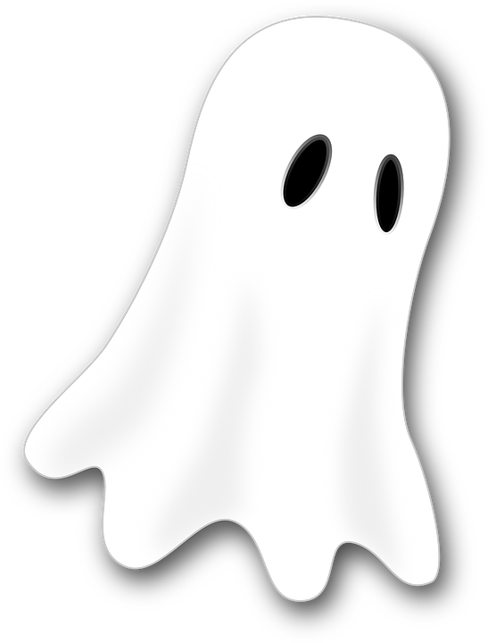 Ghost Cartoon PNG Isolated File