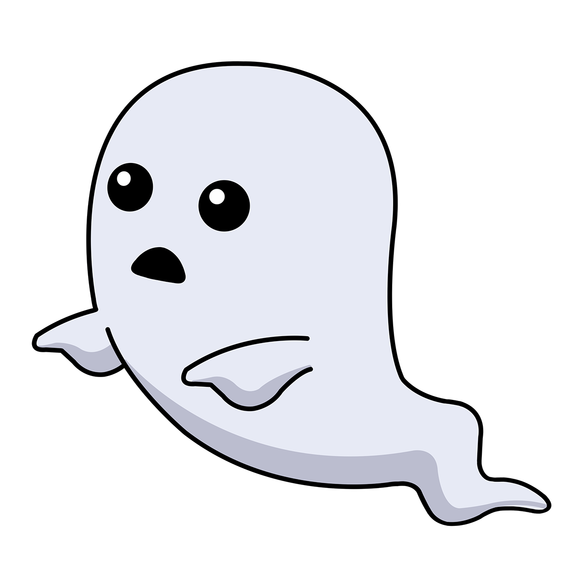 Ghost Cartoon PNG Isolated Photos