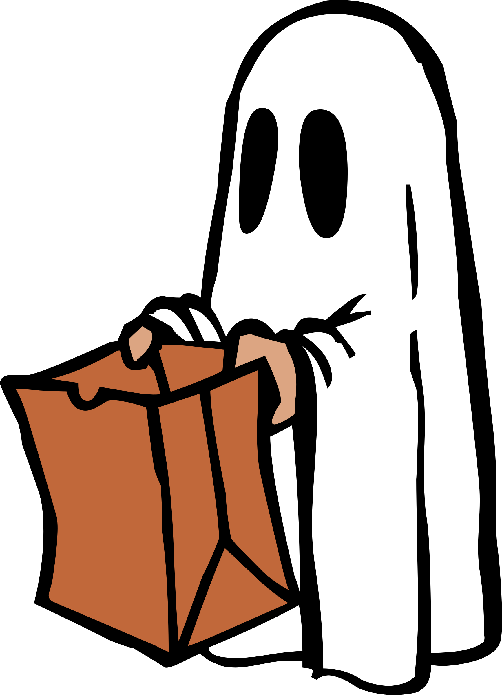 Ghost Cartoon PNG Photo