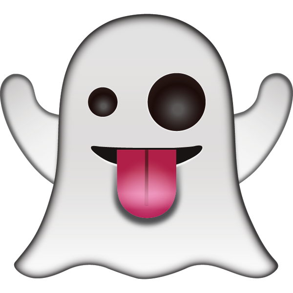 Ghost Emoji PNG File