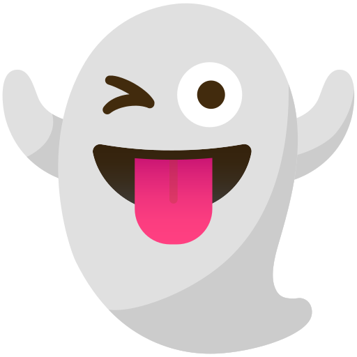 Ghost Emoji PNG HD Isolated