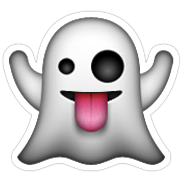 Ghost Emoji PNG Image