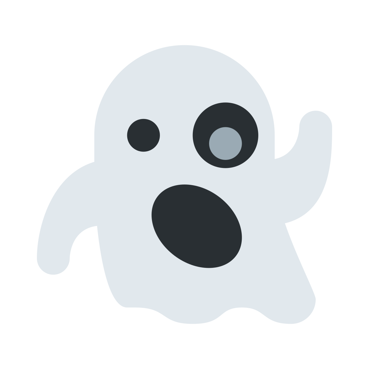Ghost Emoji PNG Picture