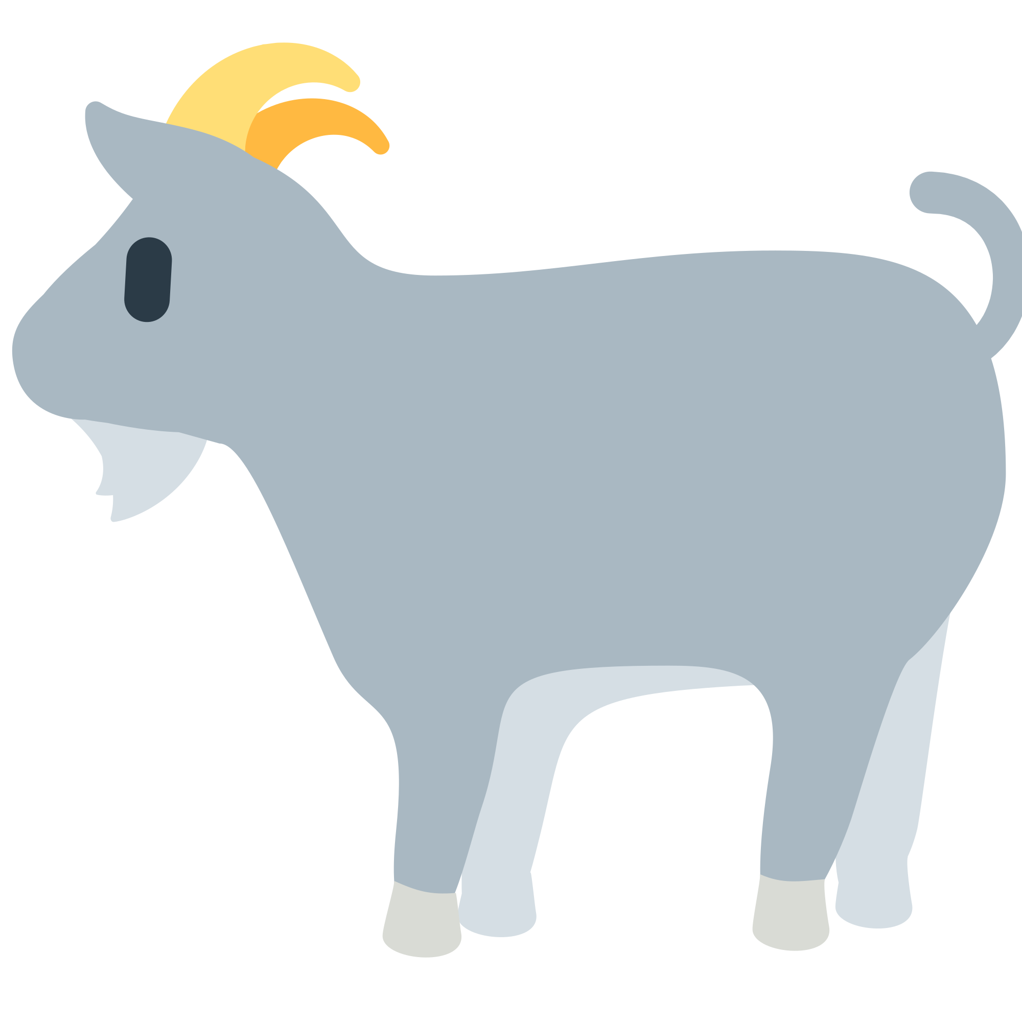 Goat Emoji PNG File