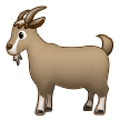 Goat Emoji PNG Image