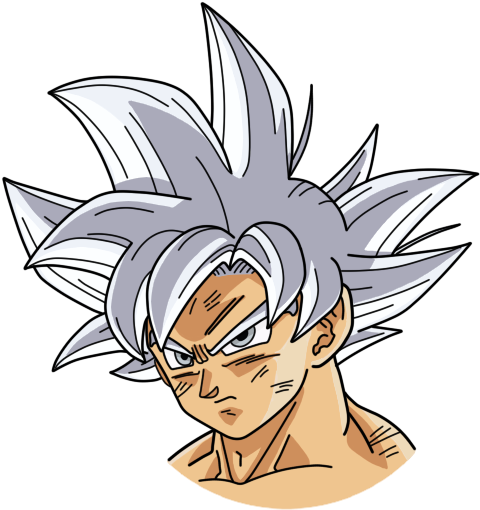Goku Hair PNG Image