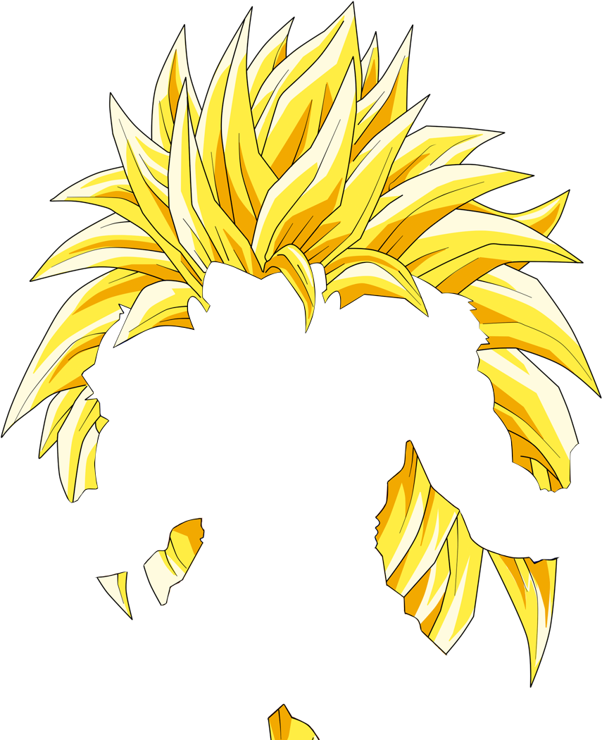 Goku Hair PNG Picture