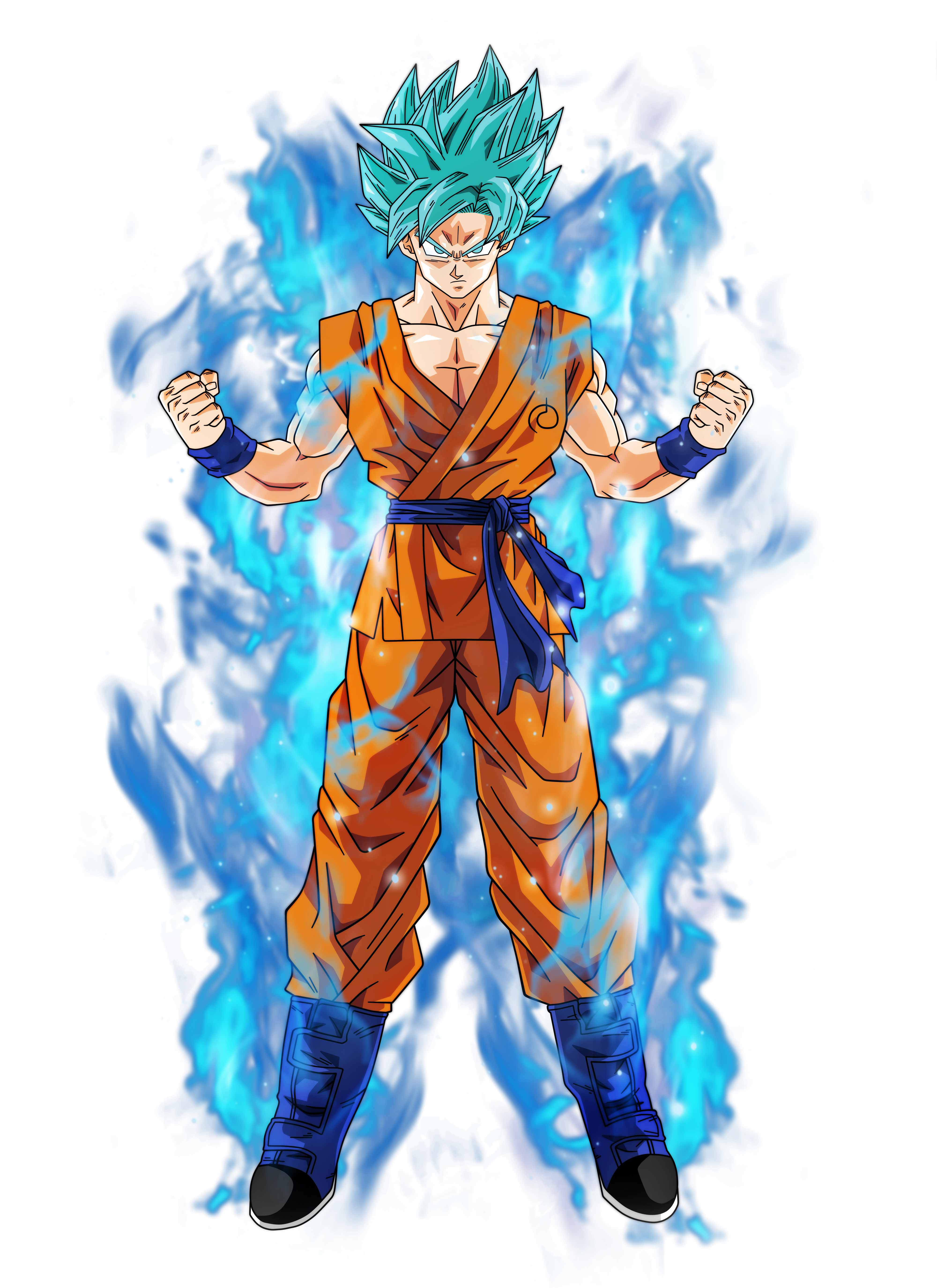 Goku Super Saiyan Blue PNG