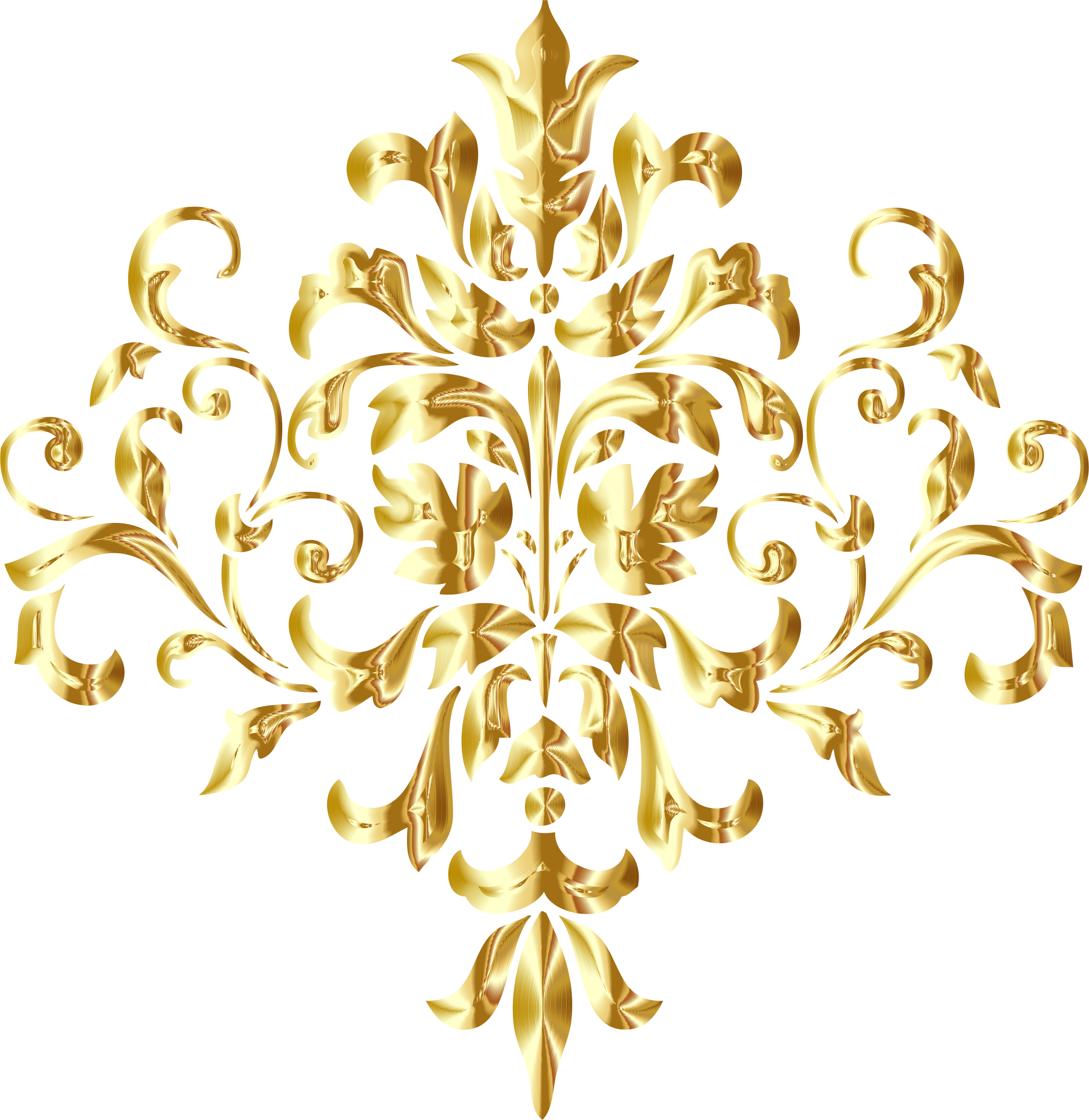 Gold Background PNG Isolated Image