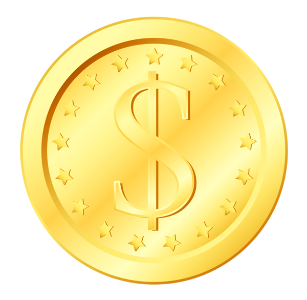 Gold Coins PNG HD