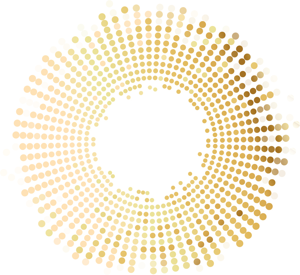 Gold Dots PNG Pic