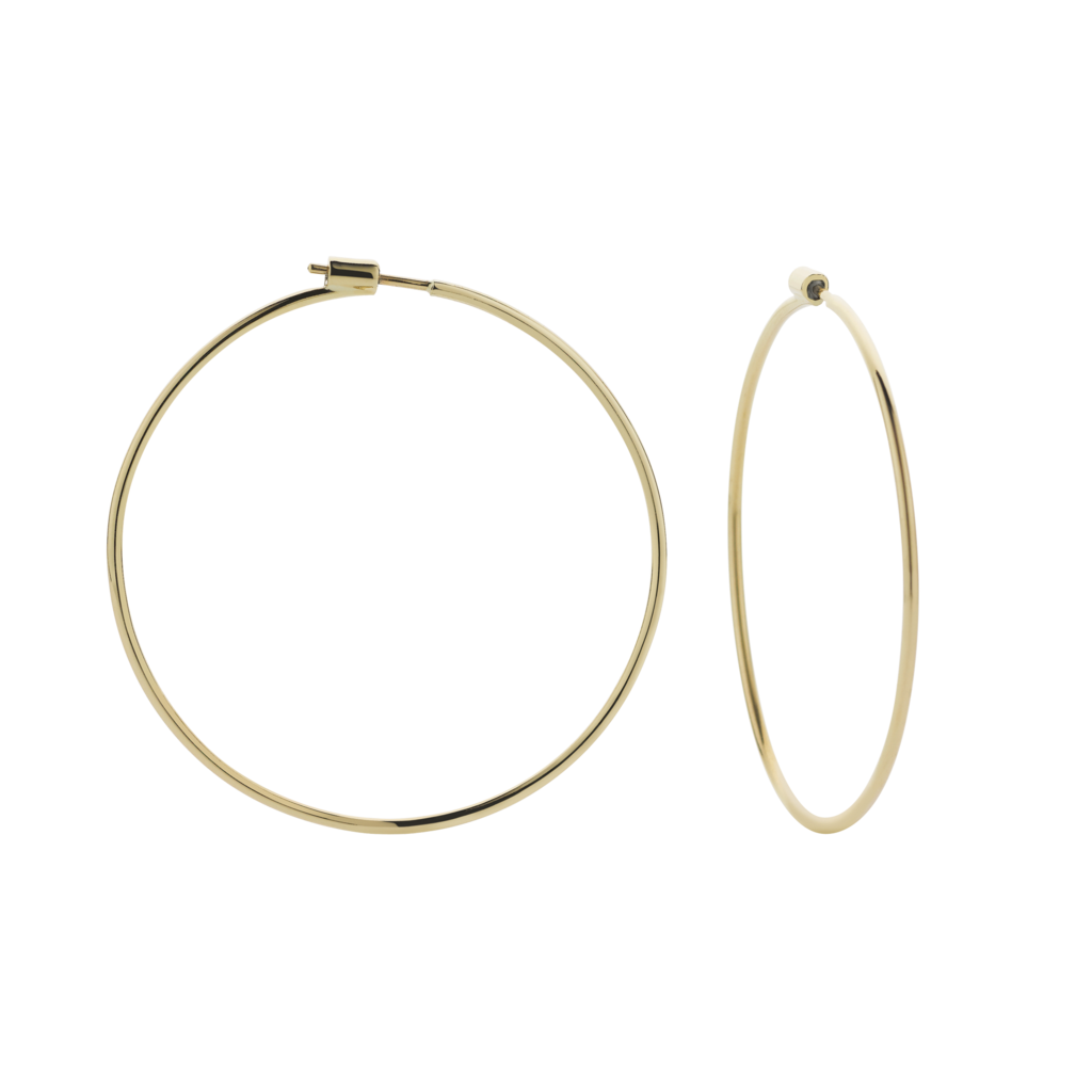 Gold Earrings PNG Picture