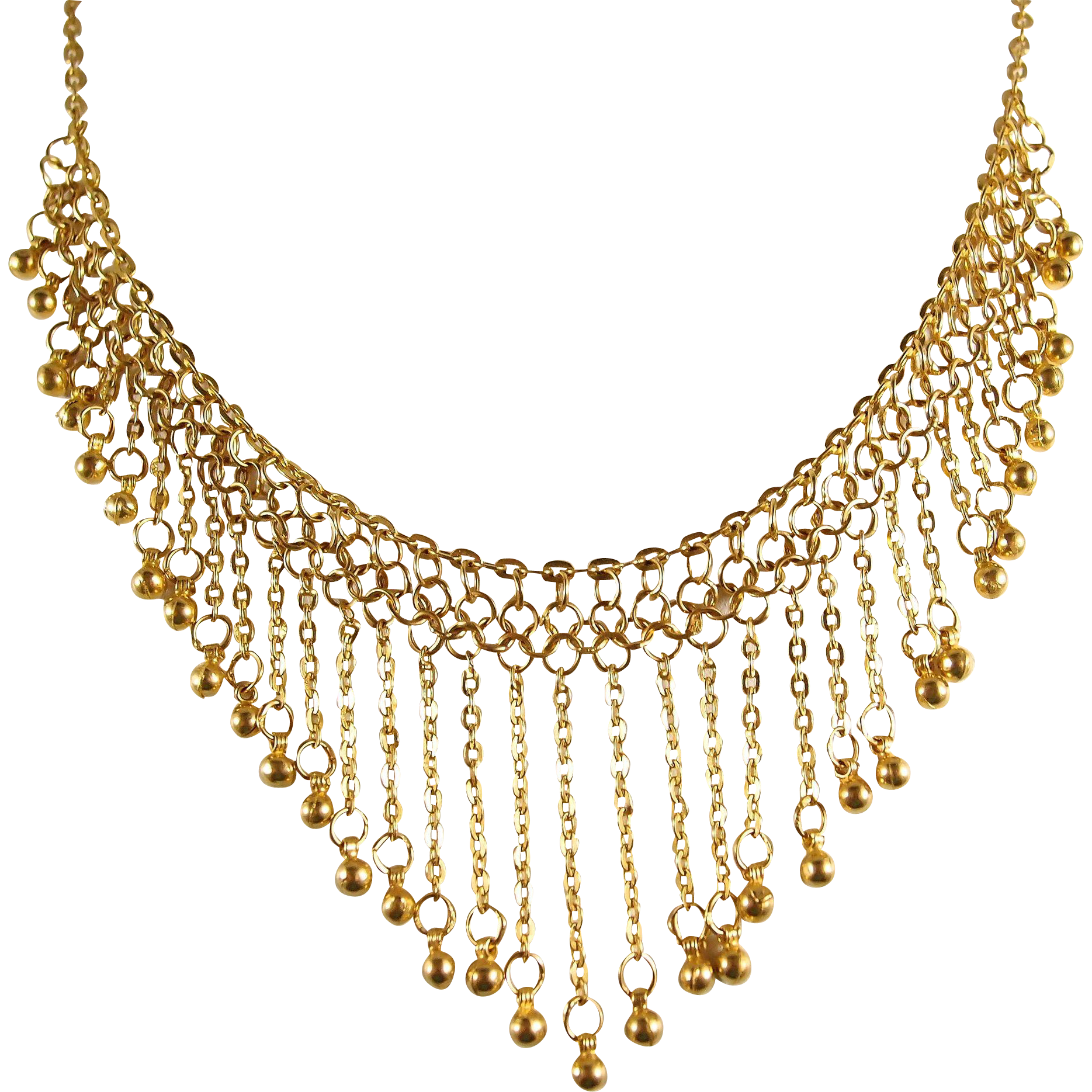 Gold Jewellery PNG Isolated HD