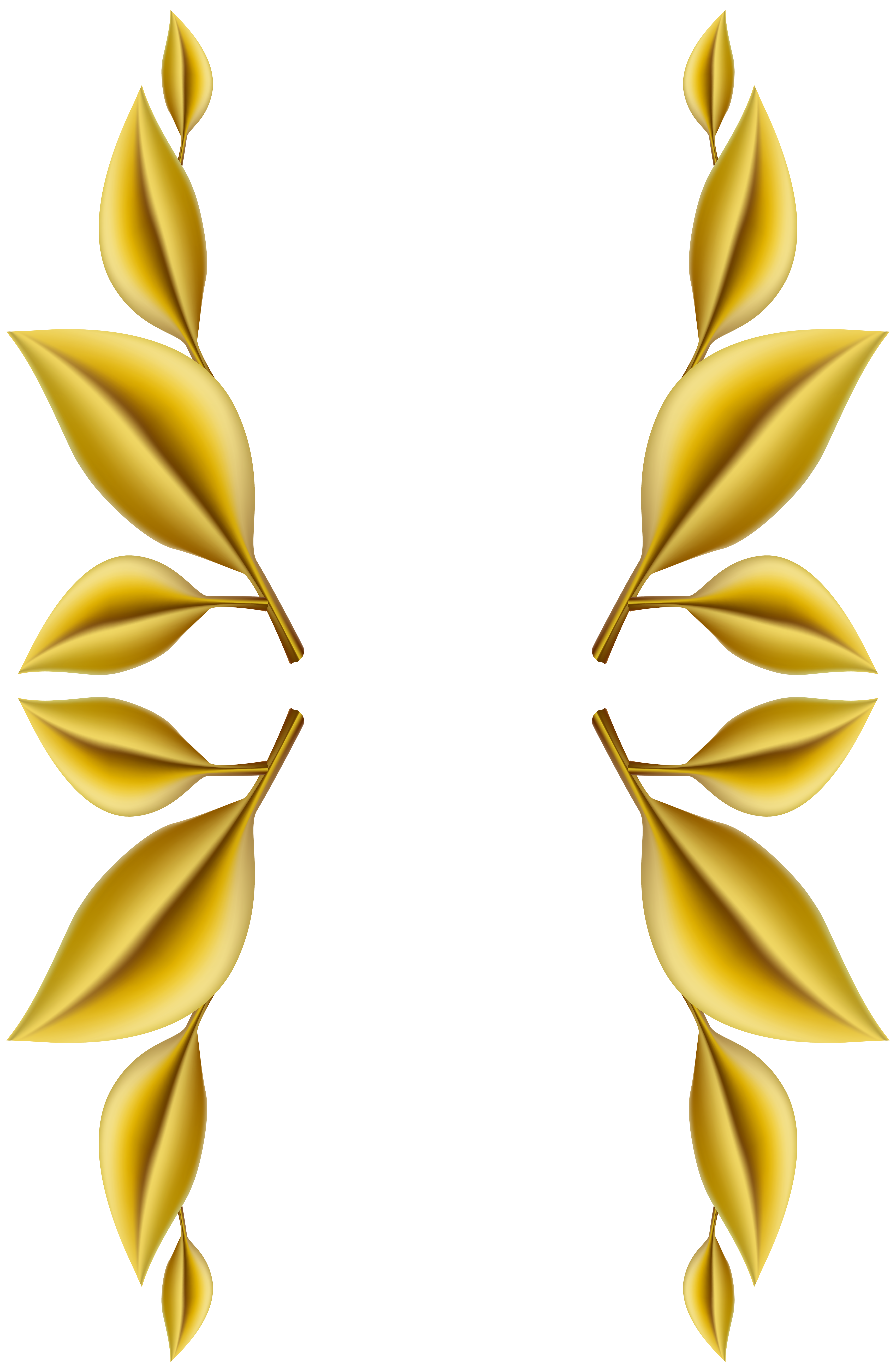 Gold Leaf PNG HD Isolated