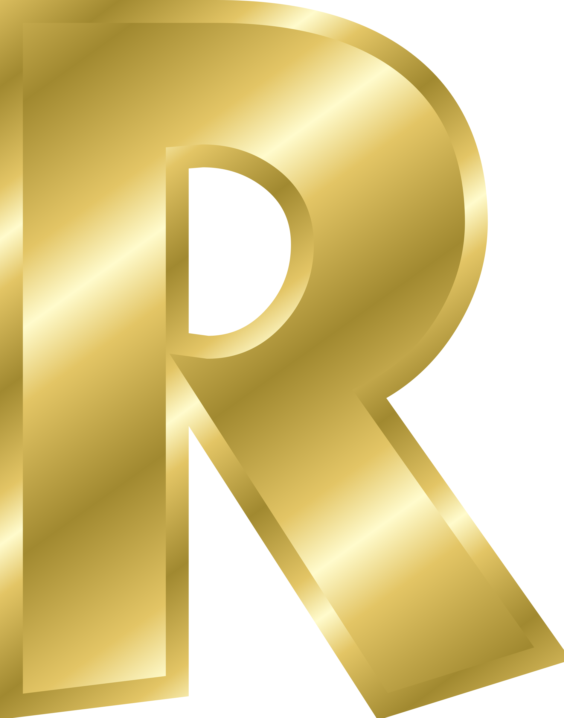 Gold Letters PNG Picture